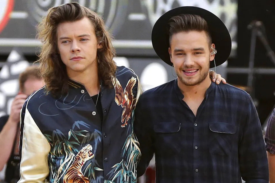 Harry Styles and Liam Payne, former One Direction bandmates, pictured together