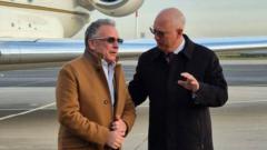 US envoy arrives in Russia ahead of meeting with Putin as Zelensky says intelligence sharing 'works now'