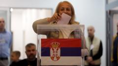 Early reports suggest record high turnout in Serbia elections