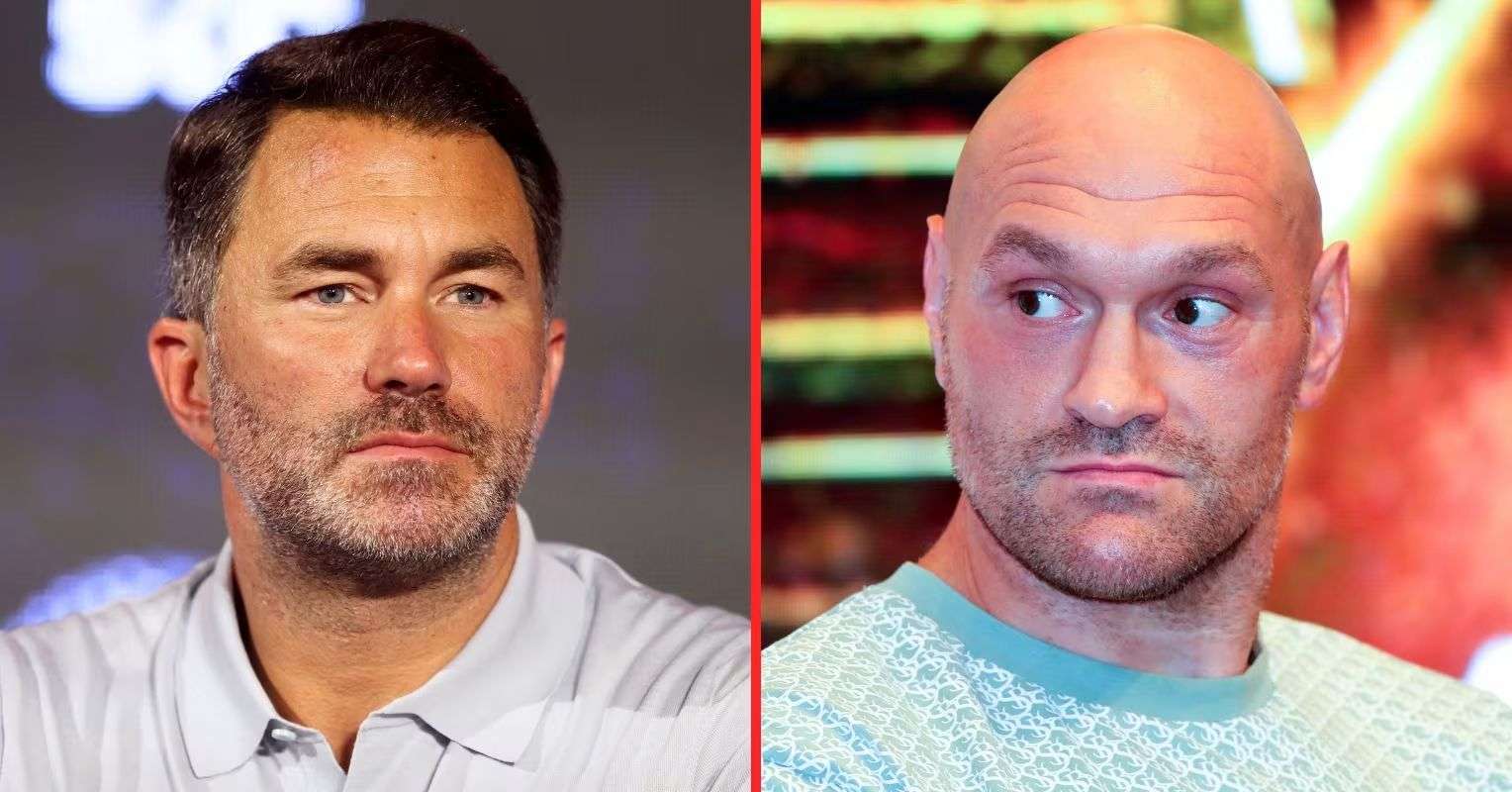 Eddie Hearn responds to Tyson Fury saying Anthony Joshua ‘has pulled out of the fight’