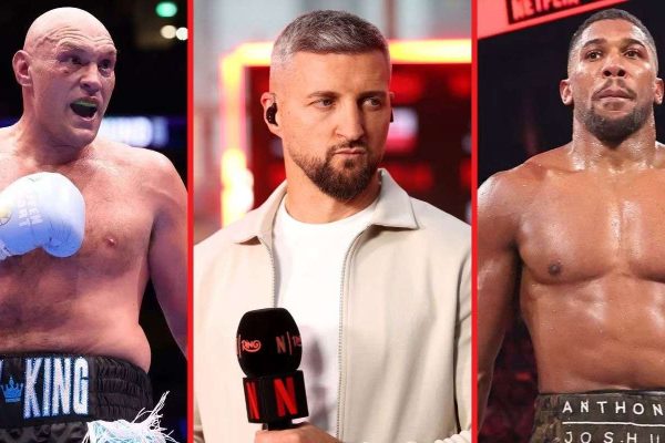 Carl Froch sums up his feelings on Anthony Joshua vs Tyson Fury taking place in the US